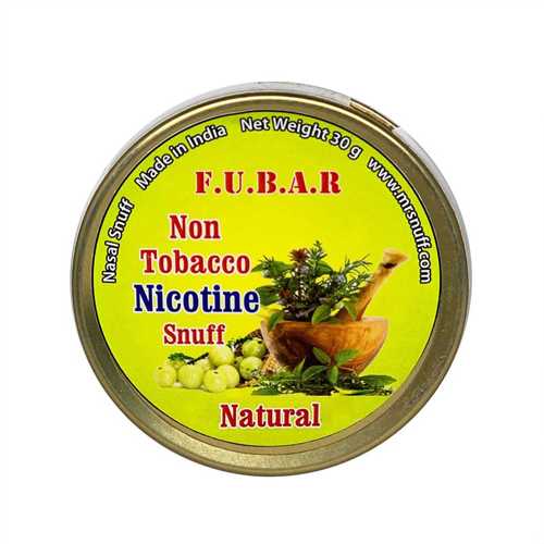 no nicotine tobacco FUBAR