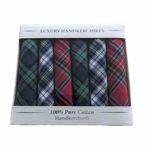 Wilsons of Sharrow - Handkerchief Gift Pack Tartan