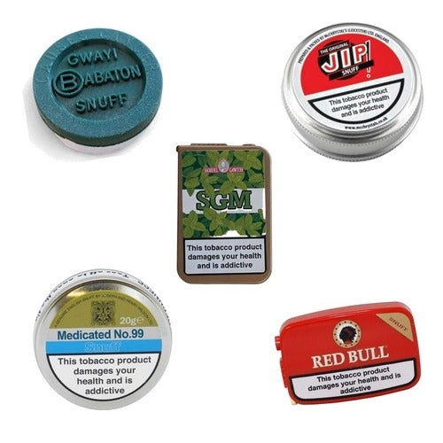 Extreme Menthol Snuff Sampler