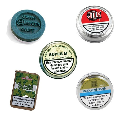 Extreme Menthol Snuff Sampler