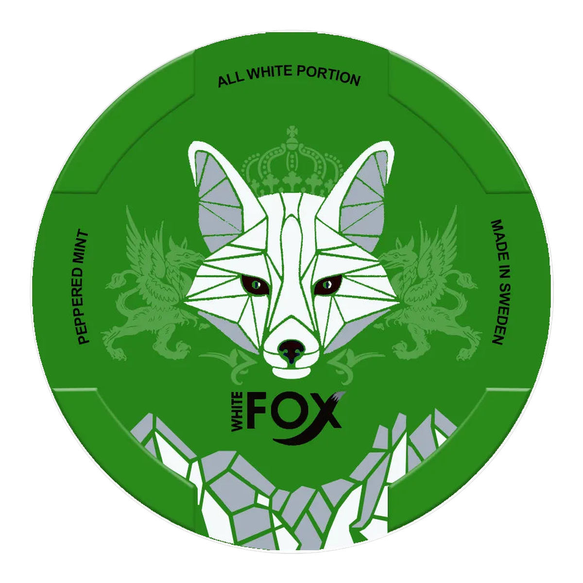White Fox Peppered Mint 12mg – Nicotine Pouches – Mr Snuff