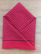 Polka Dot Handkerchief: Red