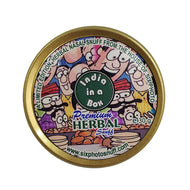6 Photo India in a Box - Premium Herbal Snuff (Green Label) 30g