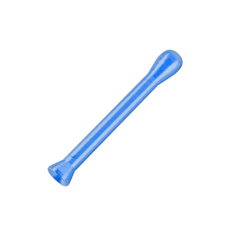 Aluminum sniffer tube: Blue
