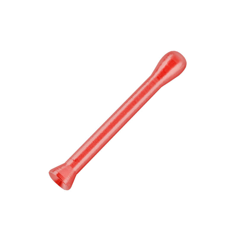 Aluminum sniffer tube: Red
