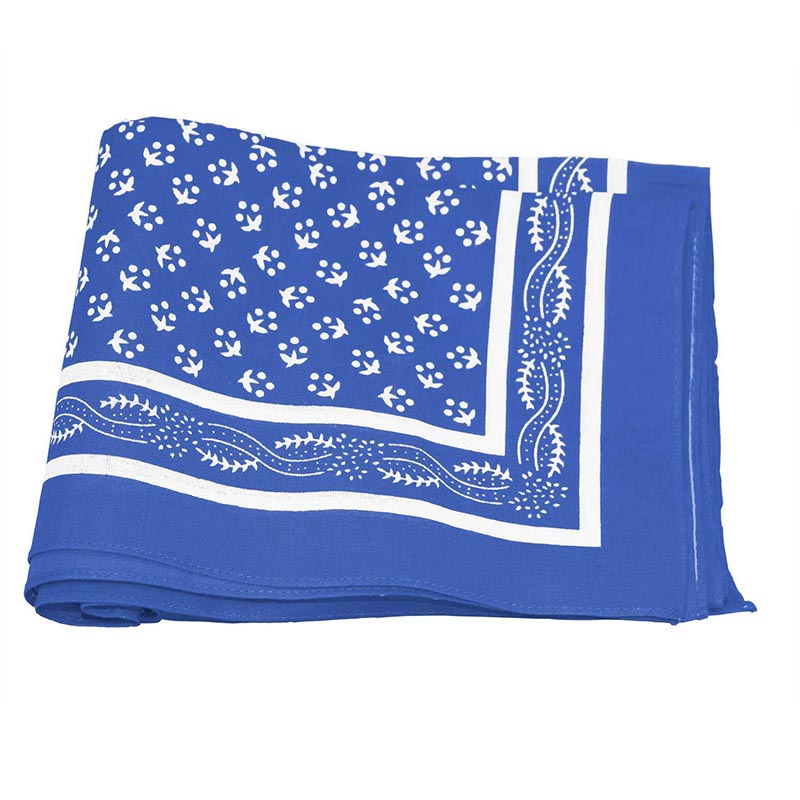 Pattern Handkerchief: Blue
