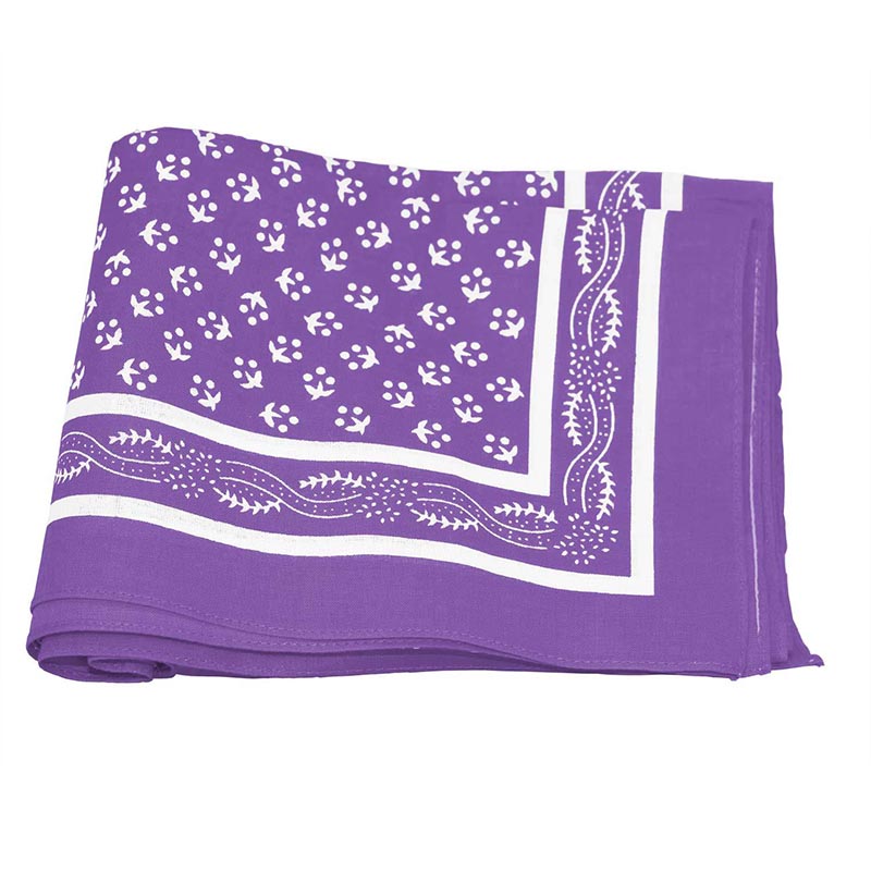 Pattern Handkerchief: Violet