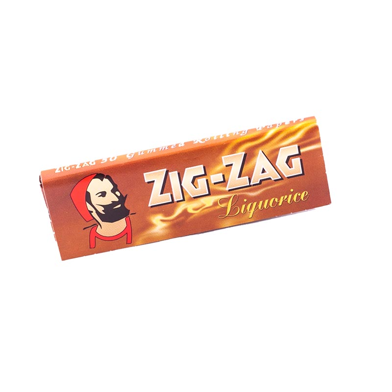 Zig Zag Liquorice Rolling Papers-Standard